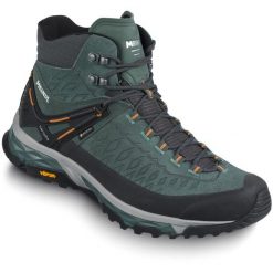 Buty Meindl Top Trail Mid GTX. Zielone buty trekkingowe męskie Meindl, bez wzorów, bez zapięcia, trekkingowe. Za 1,169.00 zł.