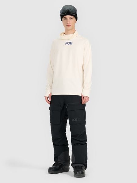 4F Bielizna termiczna ocieplana (góra) męska - biała L. Biała bielizna termoaktywna męska 4f, l, bez wzorów, z polaru, bez ramiączek, na golfa. Za 179.99 zł.