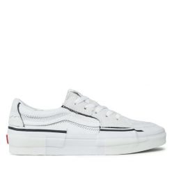 Tenisówki Vans. Białe trampki męskie Vans, bez wzorów, bez zapięcia. Za 289.99 zł.