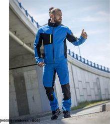 Ardon ARDON 4Xstretch - męska bluza robocza stretch, funkcjonalne wstawki, ekstremalnie wytrzymały materiał Tabiflex, 98% - niebieski H6080 M. Niebieskie bluzy nierozpinane męskie Ardon, m, bez wzorów, z materiału, bez ramiączek, bez kaptura. Za 184.19 zł.