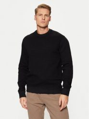 Guess Sweter M5RQ50 KCMZ1 Czarny Regular Fit. Czarne kardigany męskie Guess, m, z aplikacjami, z bawełny, bez ramiączek. Za 219.99 zł.