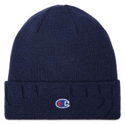 Czapka Champion. Niebieskie czapki męskie CHAMPION, na zimę, bez wzorów. Za 159.00 zł.