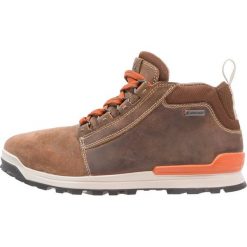 Ecco OREGON Buty trekkingowe brown. Brązowe buty trekkingowe męskie ecco, z materiału. Za 659.00 zł.