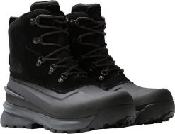 Buty trekkingowe męskie The North Face Buty The North Face M Chilkat V Lace WP męskie : Kolor - Czarny, Rozmiar obuwia - 47. Czarne buty trekkingowe męskie The North Face, bez wzorów, bez zapięcia. Za 587.40 zł.