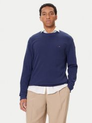 Tommy Hilfiger Bluza UM0UM03620 Niebieski Regular Fit. Niebieskie bluzy nierozpinane męskie Tommy Hilfiger, m, bez wzorów, z bawełny, bez ramiączek, bez kaptura. Za 199.99 zł.