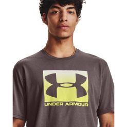 Koszulka treningowa męska szybkoschnąca Under Armour 1329581. Szare bielizna termoaktywna męska Under Armour, m, bez wzorów, bez ramiączek. Za 129.99 zł.
