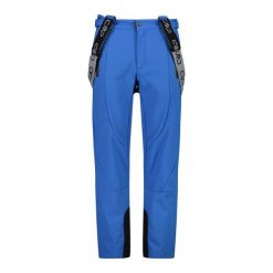 Spodnie narciarskie męskie CMP. Niebieskie spodnie narciarskie i snowboardowe męskie CMP, bez wzorów, narciarskie. Za 578.50 zł.