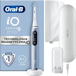 Szczoteczka Oral-B iO Series 9 Special Edition Aqua Marine. Szczoteczki elektryczne ORAL-B. Za 999.00 zł.