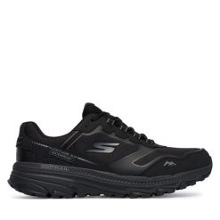 Buty do biegania Skechers. Czarne buty do biegania męskie Skechers, bez wzorów, bez zapięcia, do biegania. Za 319.99 zł.