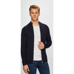 Premium by Jack&Jones - Kardigan. Szare kardigany męskie marki Premium by Jack&Jones, z bawełny, z krótkim rękawem. W wyprzedaży za 179.90 zł.