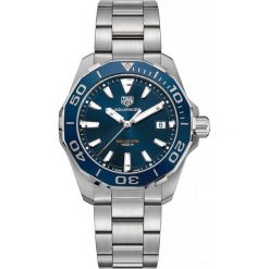 ZEGAREK TAG HEUER AQUARACER WAY111C.BA0928. Niebieskie zegarki męskie TAG HEUER, z koronki, szklane. Za 6,590.00 zł.