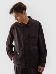 4F Bluza casual zapinana bez kaptura męska - brązowa XL. Brązowe bluzy rozpinane męskie 4f, m, bez wzorów, z bawełny, casualowe, bez ramiączek, bez kaptura. W wyprzedaży za 59.99 zł.