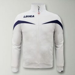 Męska Kurtka Biegowa Salvador Kluczowe Cechy Biało-Niebieska. Białe kurtki outdoor męskie Legea, m, bez wzorów, z poliesteru, z kapturem, do biegania. W wyprzedaży za 72.00 zł.
