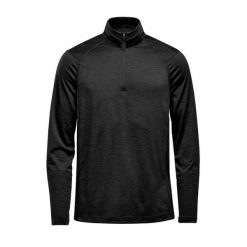 Bluza Męska Milano Quarter Zip. Czarne bluzy nierozpinane męskie STORMTECH, m, bez wzorów, bez ramiączek, bez kaptura. Za 214.99 zł.