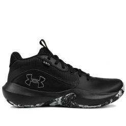 Buty męskie do koszykówki Under Armour LOCKDOWN 7. Czarne buty do biegania męskie Under Armour, bez wzorów, bez zapięcia, do koszykówki. Za 339.00 zł.