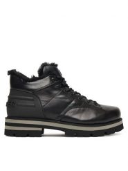 Bogner Trapery Courchevel 33 12544343 Czarny. Czarne buty zimowe męskie Bogner, bez wzorów, ze skóry, bez obcasa, bez zapięcia. Za 1,699.00 zł.