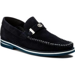 Mokasyny BALDININI - 897036XROVE101010XXX Rovesciato Blu. Niebieskie mokasyny męskie Baldinini, ze skóry. W wyprzedaży za 829.00 zł.