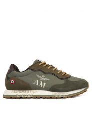 Aeronautica Militare Sneakersy 252SC0320UPL00313 Zielony. Zielone buty sportowe na co dzień męskie Aeronautica Militare, m, bez wzorów, z materiału, bez ramiączek, bez kaptura. Za 339.99 zł.