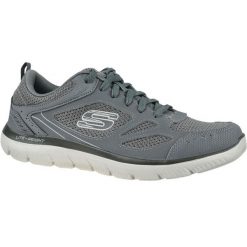 Buty do chodzenia męskie Skechers Summitssouth Rim. Szare buty treningowe męskie Skechers, bez wzorów, bez zapięcia, trekkingowe. Za 199.99 zł.