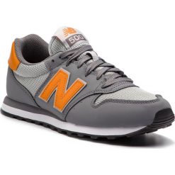 Sneakersy NEW BALANCE - GM500SCG Szary. Buty sportowe na co dzień męskie New Balance. W wyprzedaży za 199.00 zł.