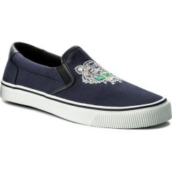 Tenisówki KENZO - F855SN100F72 Bleu Marine 76. Trampki męskie marki Kenzo. W wyprzedaży za 429.00 zł.