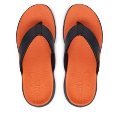 Japonki Skechers. Niebieskie klapki i japonki męskie Skechers, bez wzorów. Za 199.99 zł.