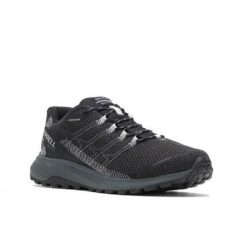 Buty do biegania męskie Merrell Fly Strike Gtx. Czarne buty do biegania męskie Merrell, bez wzorów, z gumy, bez zapięcia, do biegania. Za 759.00 zł.