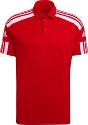 Adidas adidas Squadra 21 polo 429 : Rozmiar - S. Koszulki polo męskie ADIDAS, m, bez wzorów, bez kołnierzyka, bez ramiączek. Za 65.92 zł.