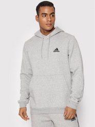Adidas Bluza Essentials H12213 Szary Regular Fit. Szare bluzy nierozpinane męskie ADIDAS, m, bez wzorów, z bawełny, bez ramiączek, bez kaptura. Za 159.99 zł.