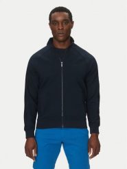 Hechter Paris Bluza 70019 151921 Granatowy Regular Fit. Niebieskie bluzy rozpinane męskie Hechter Paris, m, bez wzorów, z syntetyku, bez ramiączek, bez kaptura. Za 329.99 zł.