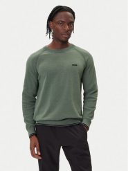 BOSS Sweter K_Zone CN 50541938 Zielony Regular Fit. Zielone kardigany męskie Boss, m, bez wzorów, z bawełny, bez ramiączek. Za 709.99 zł.