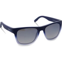 Okulary przeciwsłoneczne BOSS - 0249/S Qwoblue. Niebieskie okulary przeciwsłoneczne męskie Boss, z tworzywa sztucznego. W wyprzedaży za 429.00 zł.