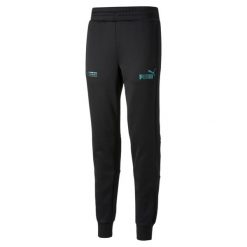 Spodnie męskie Puma MAPF1 METAL. Czarne spodnie dresowe męskie Puma, bez wzorów, z dresówki. Za 171.99 zł.