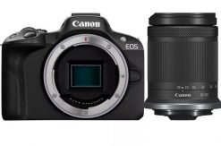 Canon EOS R50 + RF-S 18-150mm F3.5-6.3 IS STM Czarny. Bezlusterkowce Canon. Za 3,999.00 zł.