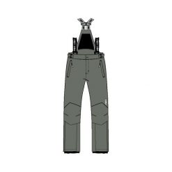 Spodnie narciarskie męskie CMP 3W17397N. Zielone spodnie narciarskie i snowboardowe męskie CMP, bez wzorów, narciarskie. Za 349.99 zł.
