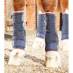 Szybkoschnące getry dla koni Premier Equine. Niebieskie legginsy męskie PREMIER EQUINE, l, bez wzorów, do jazdy konnej. Za 249.00 zł.