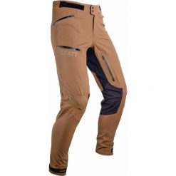 Spodnie rowerowe LEATT Pant MTB HydraDri 5.0. Brązowe szorty sportowe męskie LEATT, bez wzorów, sportowe. Za 1,099.00 zł.