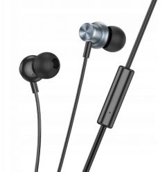 Słuchawki przewodowe douszne Jack 3,5 mm Hoco M110 szare. Szare słuchawki douszne Hoco. Za 19.96 zł.