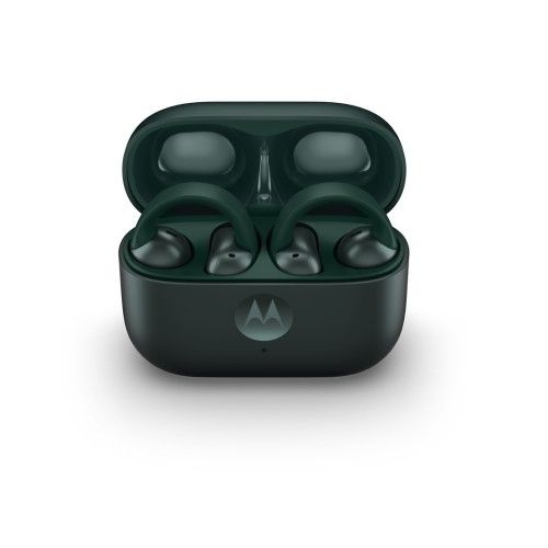 Motorola Moto Buds Loop - Trekking Green. Zielone słuchawki bluetooth Motorola. Za 413.99 zł.