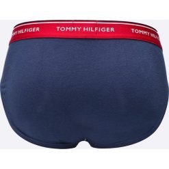 Tommy Hilfiger - Slipy (3-pack). Niebieskie slipki męskie Tommy Hilfiger, s, bez wzorów, z bawełny. W wyprzedaży za 149.90 zł.