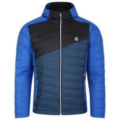 Kurtka Turystyczna Męska Z Podpinką. Niebieskie kurtki męskie Dare 2B, m, bez wzorów, z puchu, sportowe, bez ramiączek, bez kaptura. Za 141.99 zł.