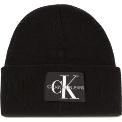 Czapka CALVIN KLEIN JEANS - J Basic Men Knitted K50K504173 016. Czarne czapki męskie Calvin Klein Jeans, z jeansu. Za 179.00 zł.