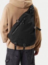 Guess Jeans Plecak EOWB-GUESS-KL-001-09 Czarny. Czarne plecaki męskie Guess Jeans, z aplikacjami, z jeansu. Za 229.99 zł.