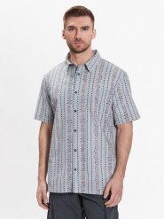 Quiksilver Koszula Tracks EQYWT04463 Szary Regular Fit. Szare koszule męskie Quiksilver, m, bez wzorów, z bawełny, bez kołnierzyka, bez ramiączek. Za 149.99 zł.