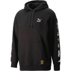 Bluza z kapturem Puma X Staple Graphic Hoodie Tr, Mężczyźni. Czarne bluzy nierozpinane męskie Puma, m, bez wzorów, z bawełny, bez ramiączek, z kapturem. Za 390.00 zł.