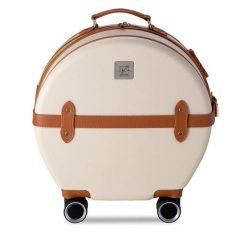 Walizka średnia Semi Line. Białe walizki męskie Semi-line, bez wzorów, średnie. Za 279.99 zł.