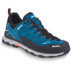 Buty Lite Trail GTX. Brązowe buty trekkingowe męskie Meindl, bez wzorów, z gore-texu, sportowe, bez obcasa, bez zapięcia. Za 832.99 zł.