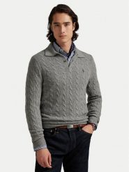 Polo Ralph Lauren Sweter 710974165002 Szary Regular Fit. Szare kardigany męskie Polo Ralph Lauren, l, bez wzorów, z wełny, bez ramiączek. Za 1,199.00 zł.