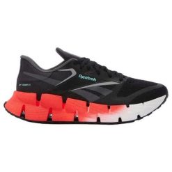 Buty do biegania męskie Reebok Floatzig. Czarne buty do biegania męskie Reebok, bez wzorów, z materiału, bez zapięcia, do biegania. Za 553.20 zł.