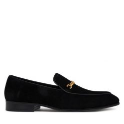 Półbuty Aldo. Czarne eleganckie półbuty męskie Aldo, wizytowe, bez obcasa, bez zapięcia. Za 309.99 zł.